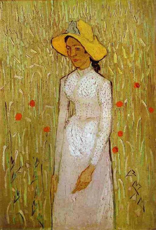 Vincent Van Gogh Girl in White oil painting image